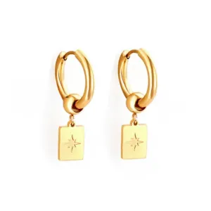 18K Gold PVD Mia Earrings