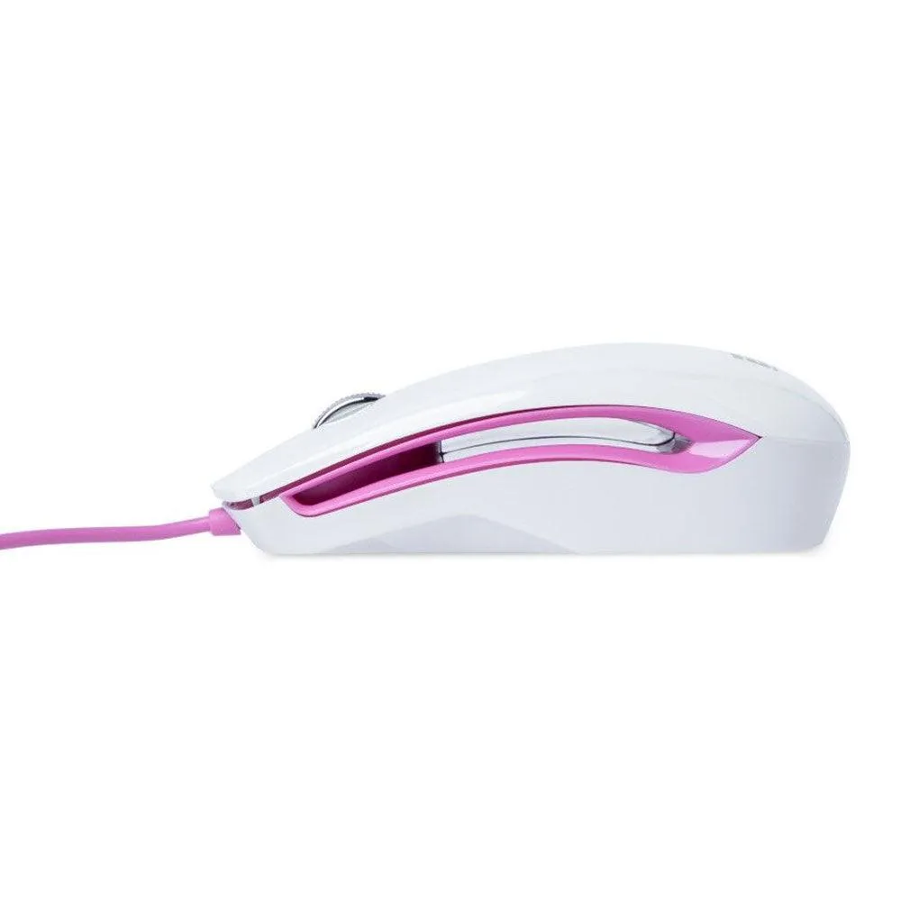 2B MO16W Wired Mouse 1200Dpi - White