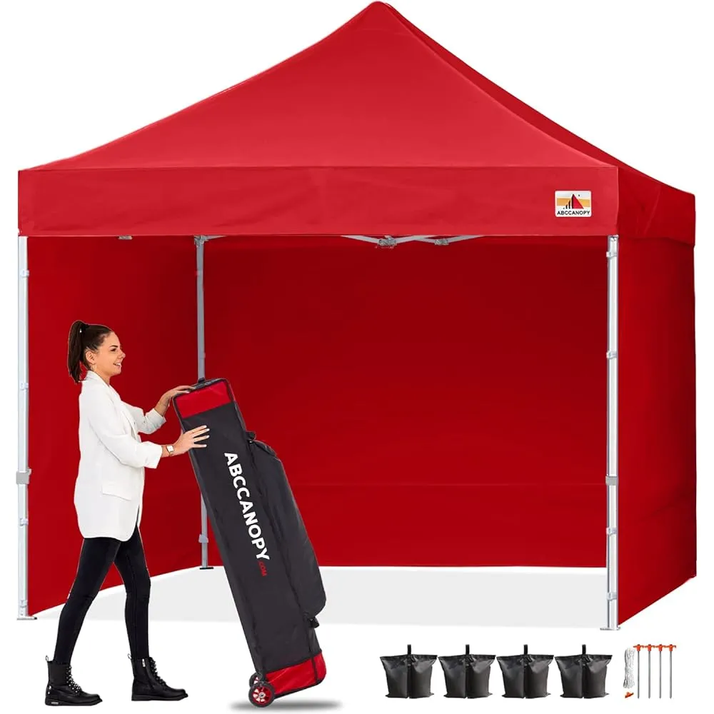 ABCCANOPY S1 Commercial Pop Up 8x8/8x12/8x16 Canopy Tent with Sidewalls