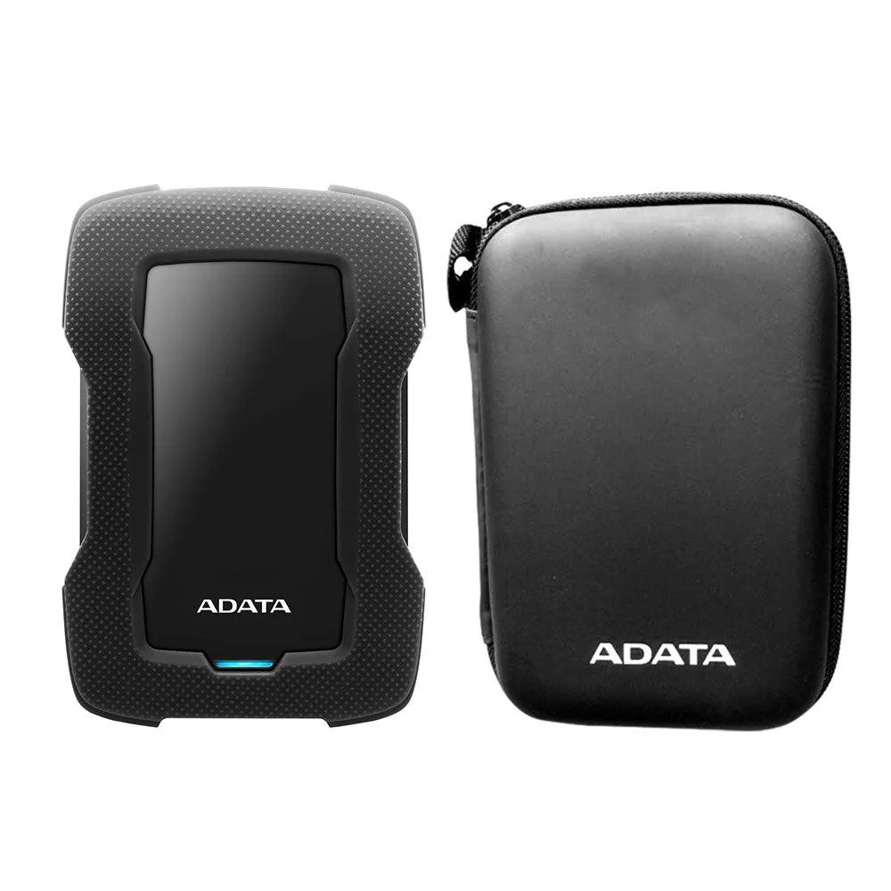 ADATA HD330 SHOCK-PROOF EXTERNAL HARD DRIVE 5TB (BLACK)   ADATA HARD CASE