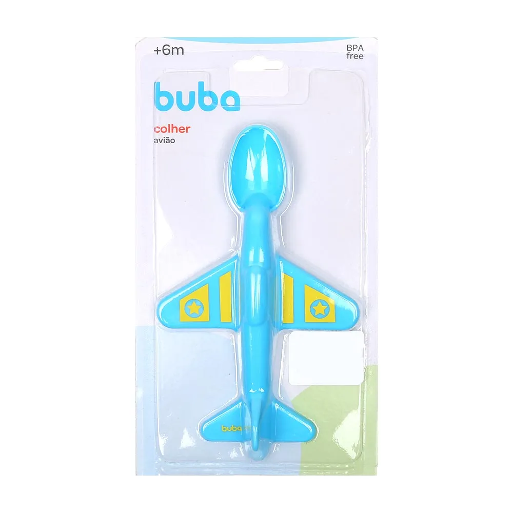 Airplane Spoon - Blue