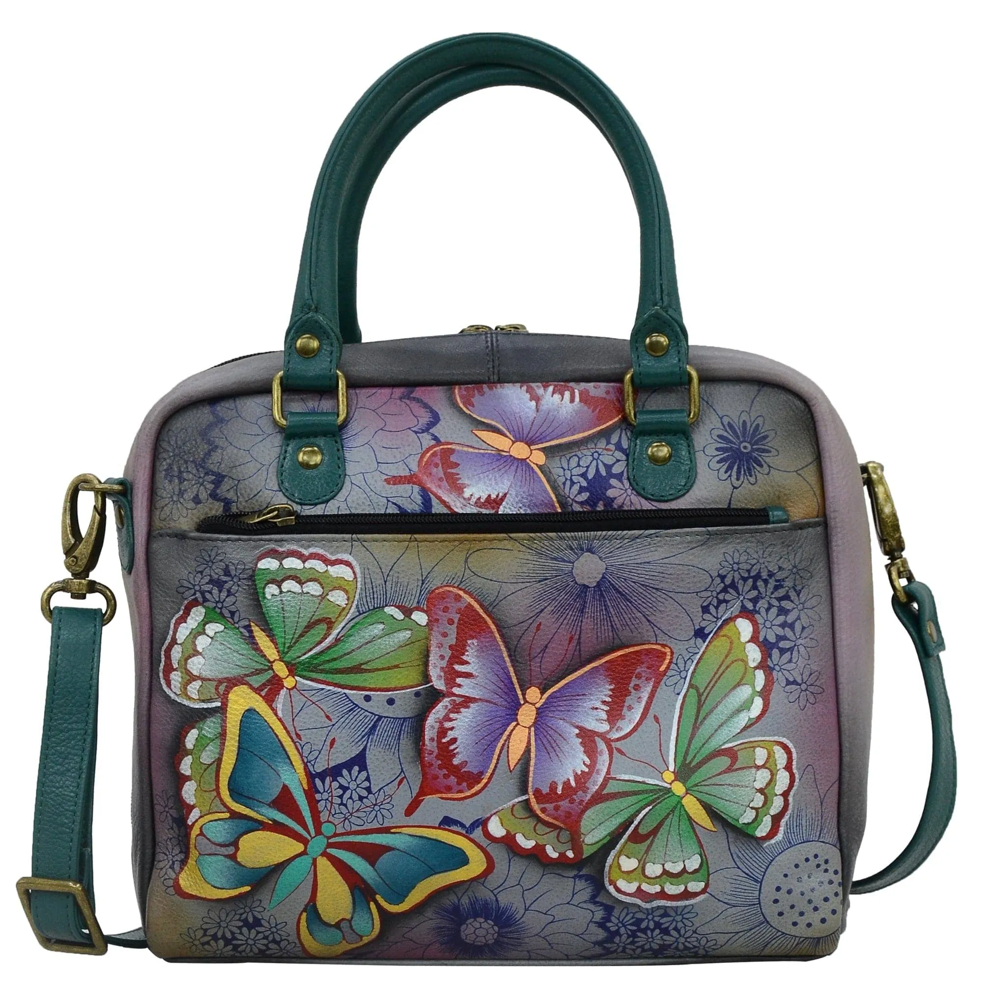 All Round Zippered Crossbody - 8361