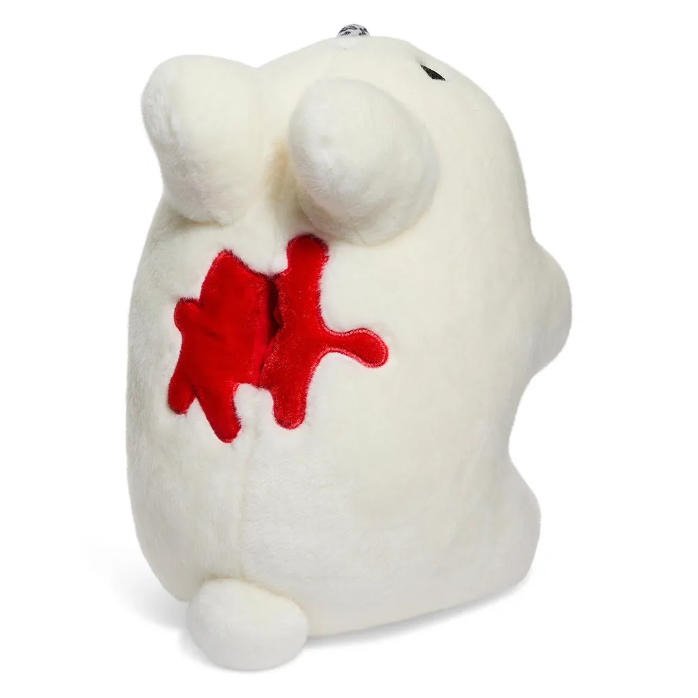 Backstab Smorkin Labbit 14" Plush by Frank Kozik - White Edition