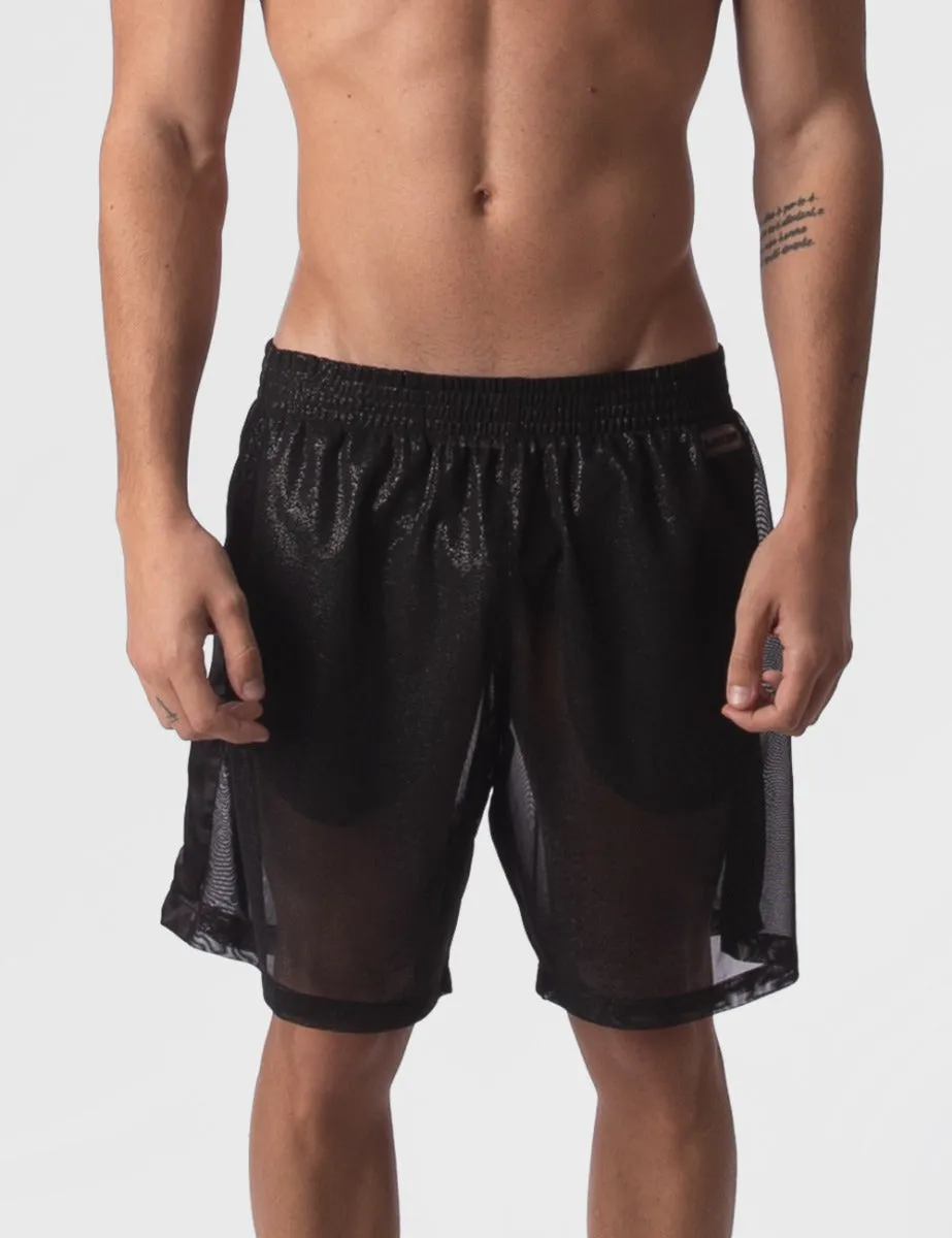 Barcode Berlin Mesh Short Amazu Black