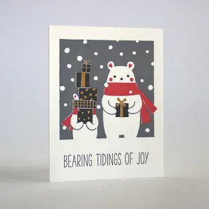 Bearing Tidings of Joy Holiday Card