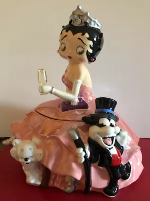 Betty Boop 75 Anniversary Cookie Jar   Retired