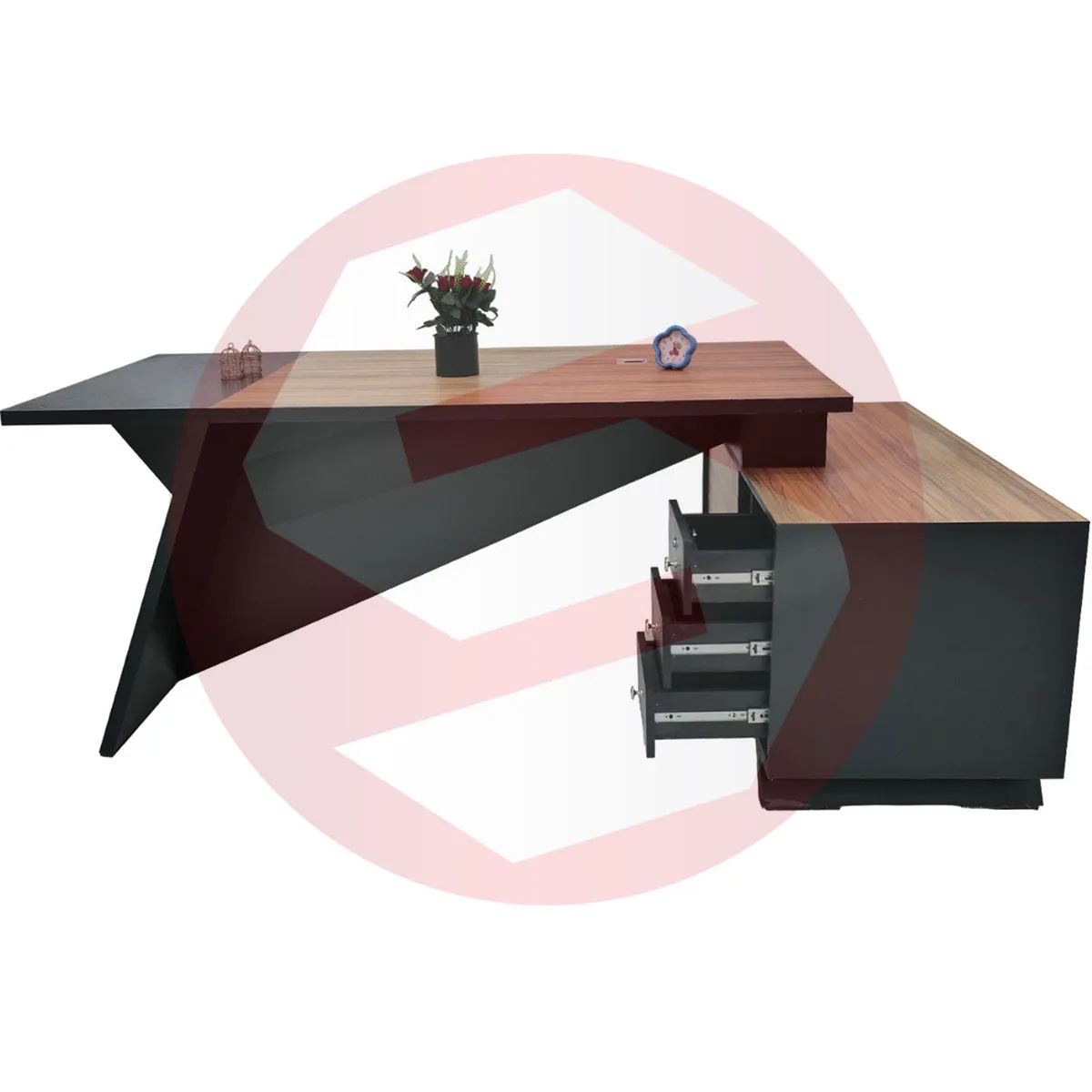 Boss Office Table (Available on Easy Installments)