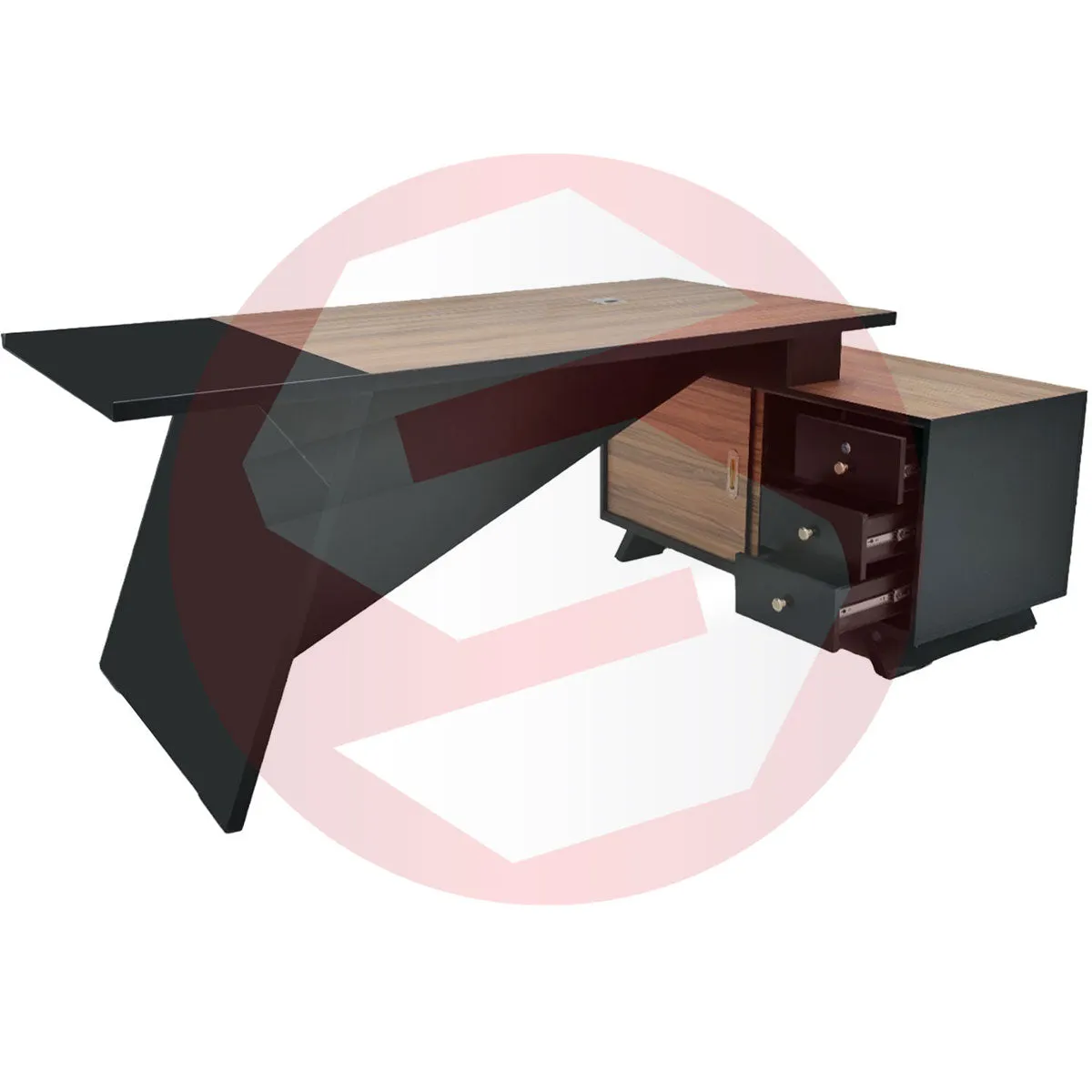 Boss Office Table (Available on Easy Installments)