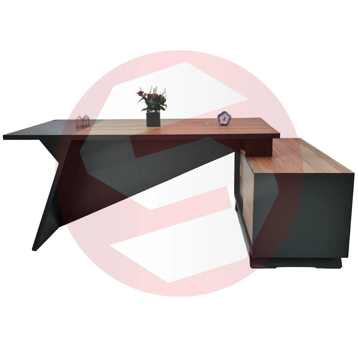 Boss Office Table (Available on Easy Installments)