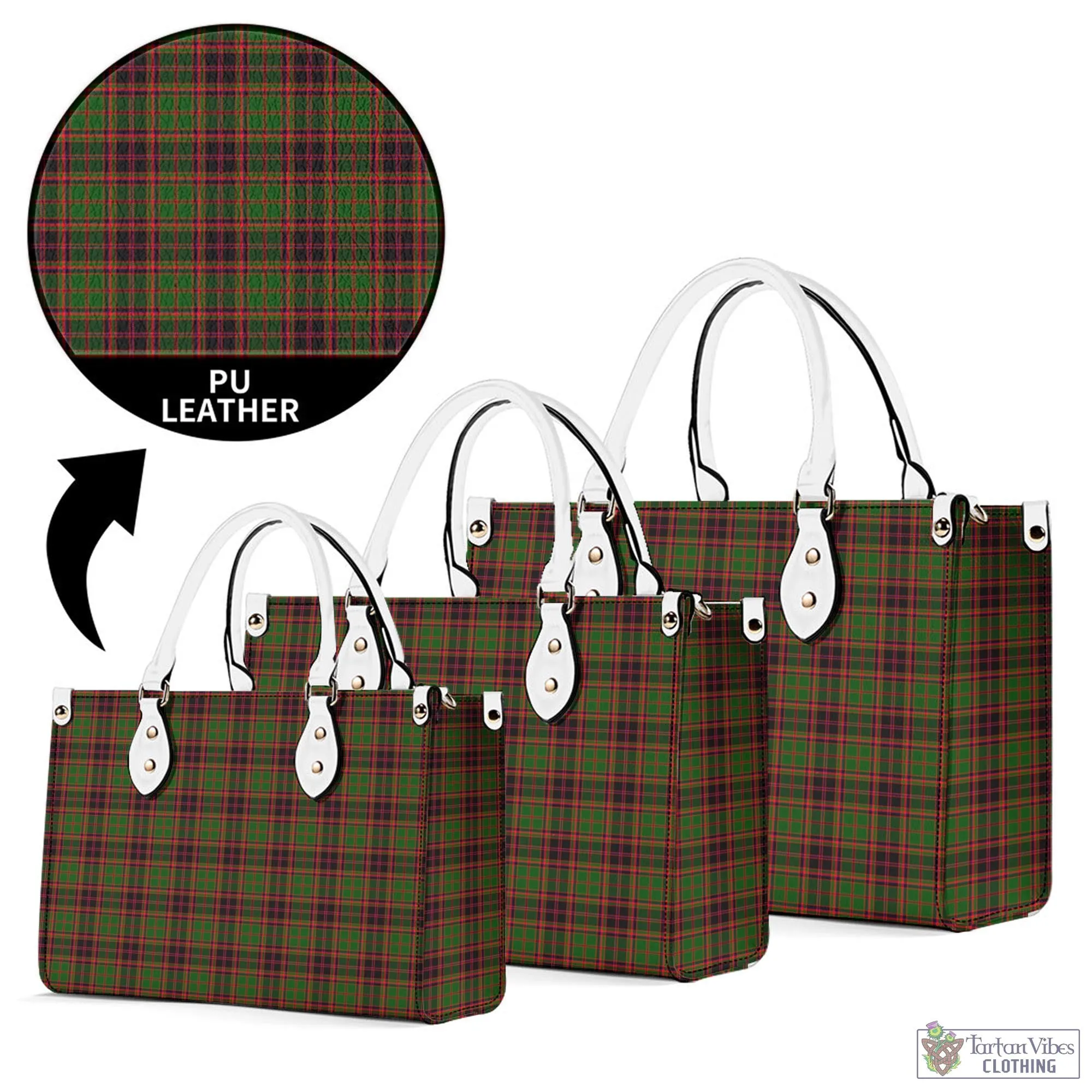 Buchan Tartan Luxury Leather Handbags