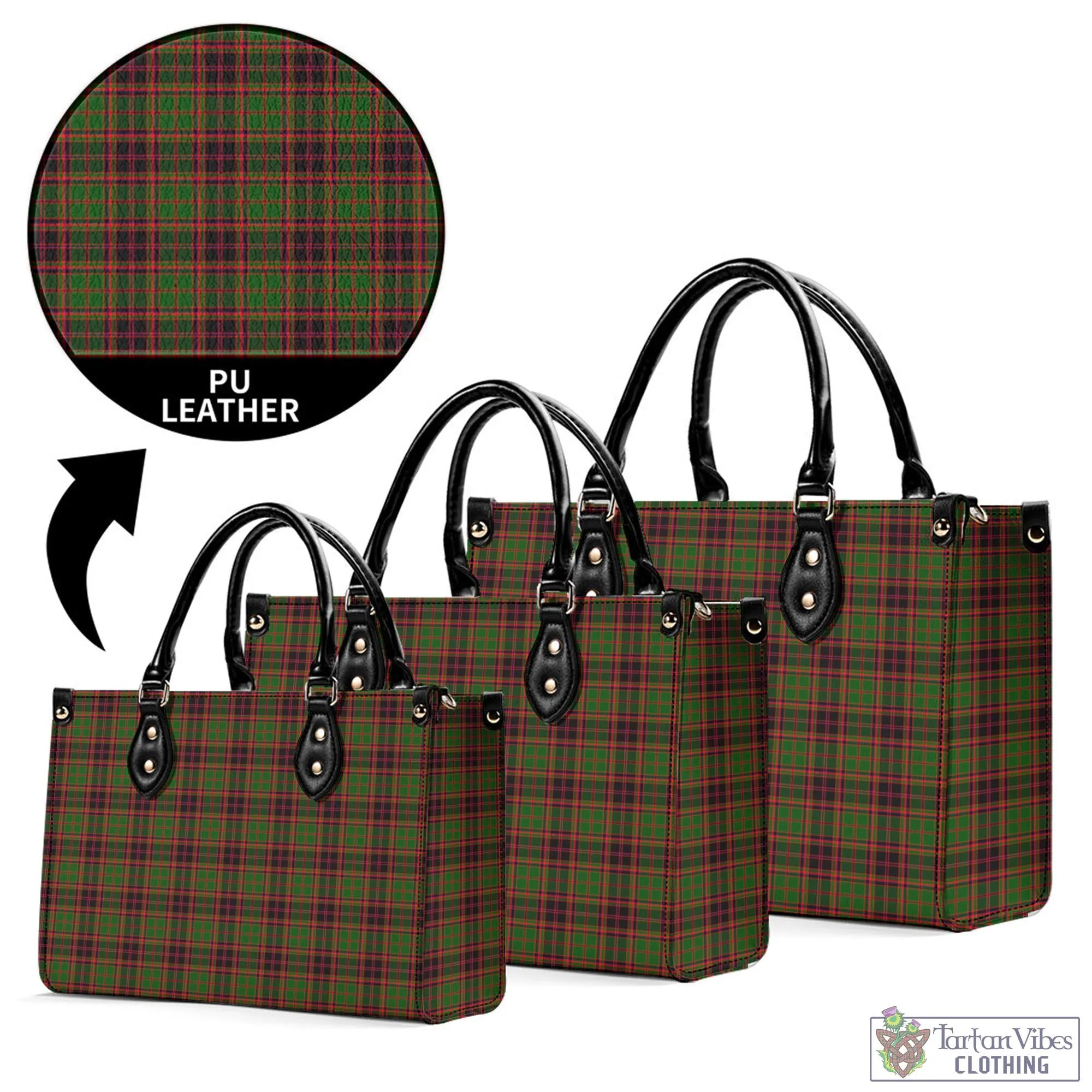 Buchan Tartan Luxury Leather Handbags