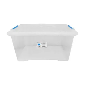 Clear Click N Store Storage Box 50 Litre