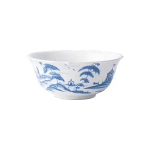 Country Estate Cereal/Ice Cream Bowl - Delft Blue