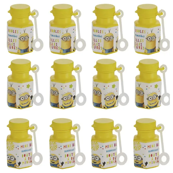 Despicable Me Mini Bubbles 12pk