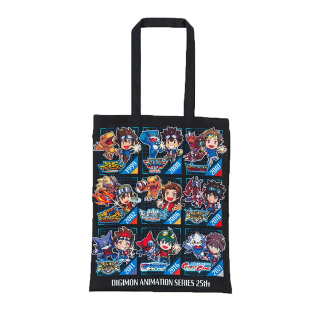 Digimon Adventure 25th Anniversary Anime Series Tote Bag [INSTOCK]