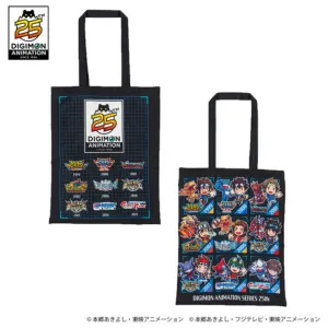 Digimon Adventure 25th Anniversary Anime Series Tote Bag [INSTOCK]