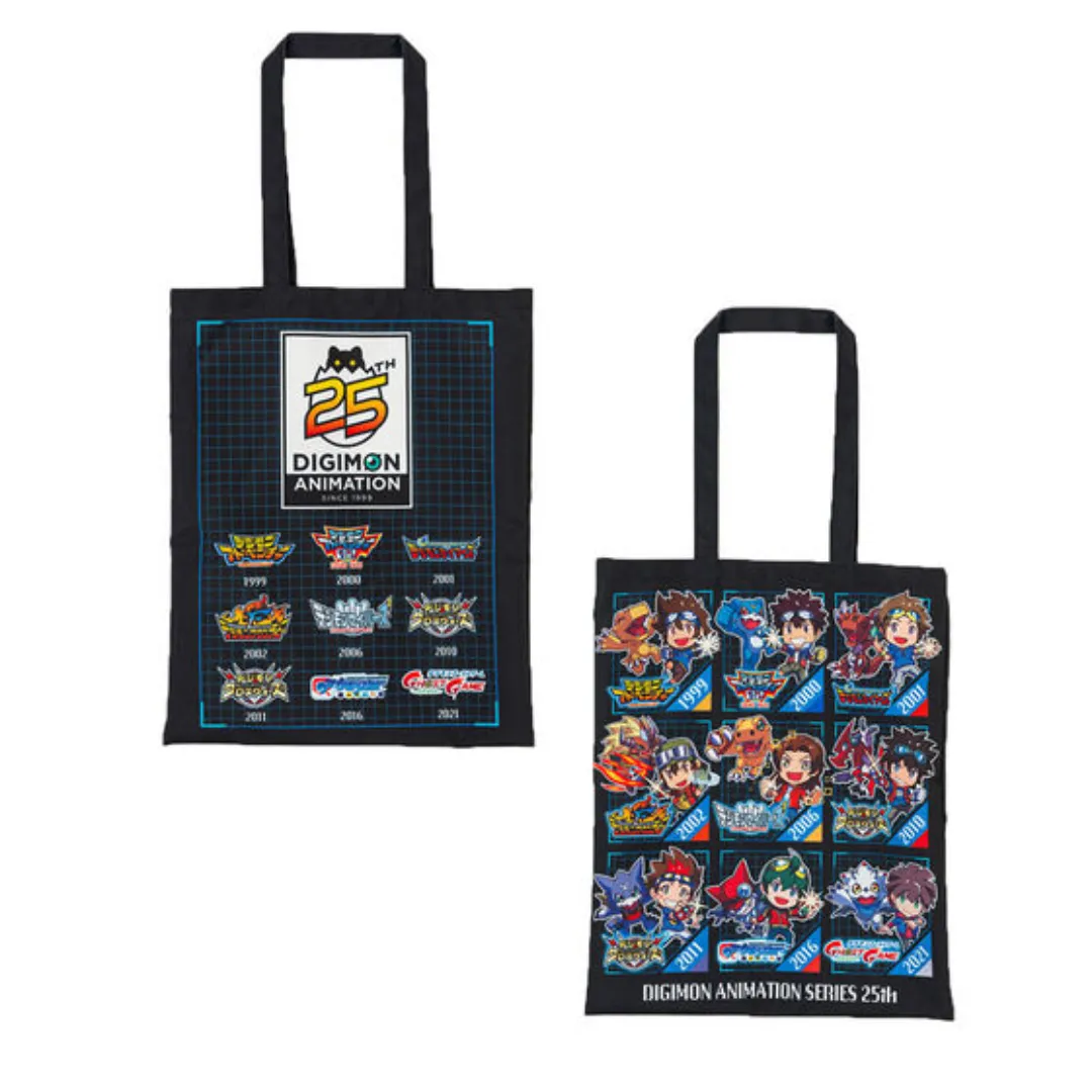 Digimon Adventure 25th Anniversary Anime Series Tote Bag [INSTOCK]