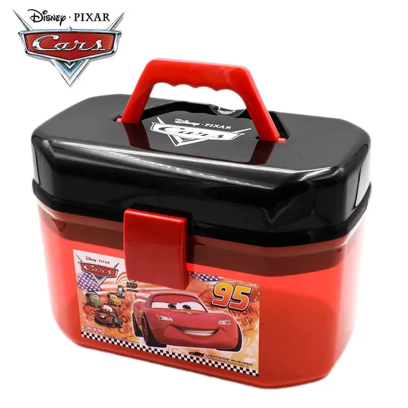 Disney Pixar Cars Lightning Mcqueen Portable Storage Box