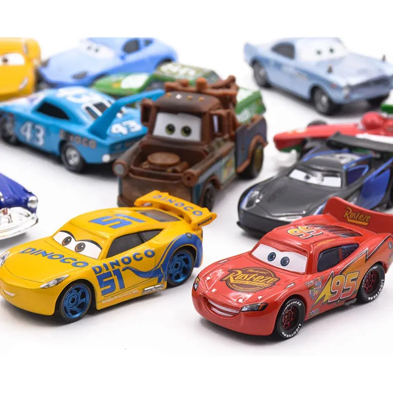 Disney Pixar Cars Lightning Mcqueen Portable Storage Box