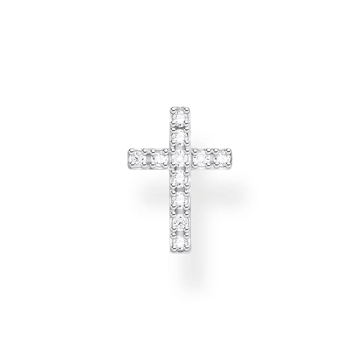 Ear Stud Cross (Single)