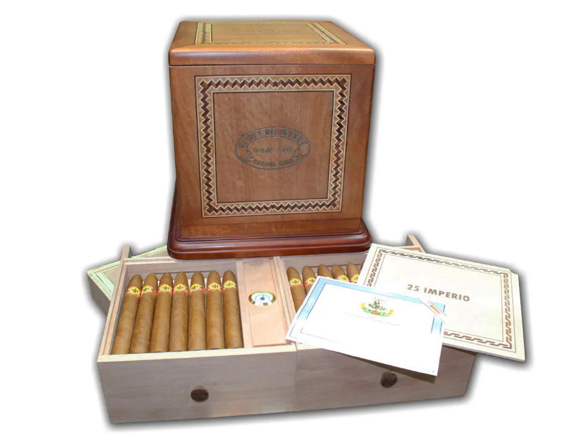 El Rey del Mundo Imperio Cigar Humidor