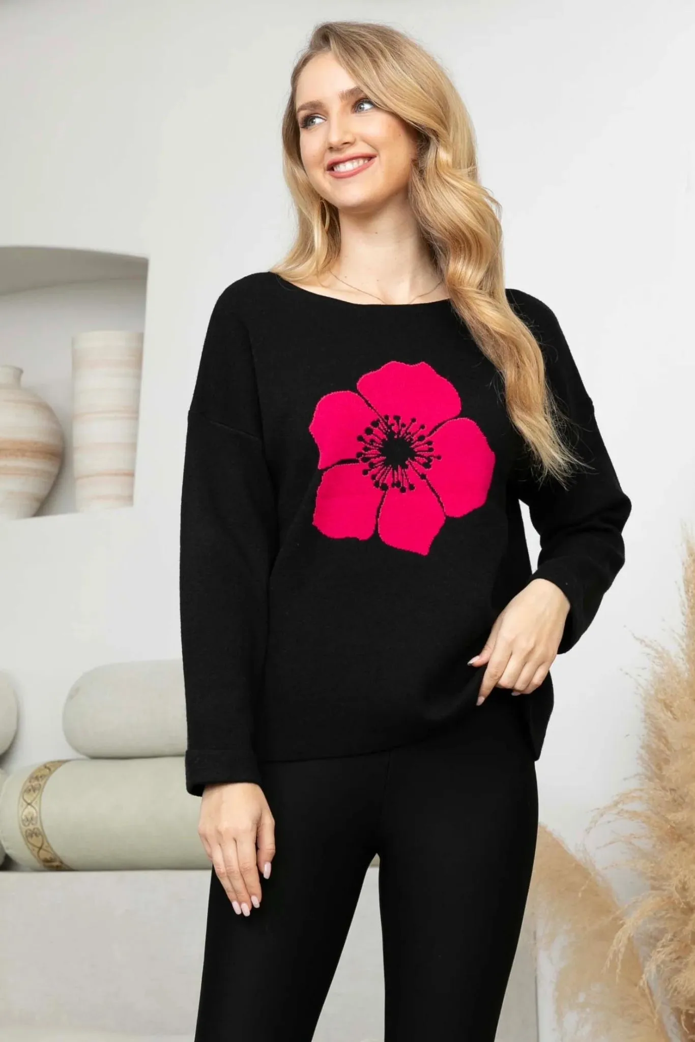 Flower Burst Sweater