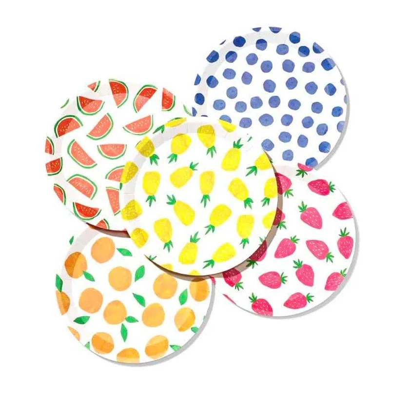 Fruit Punch Party Plates SM