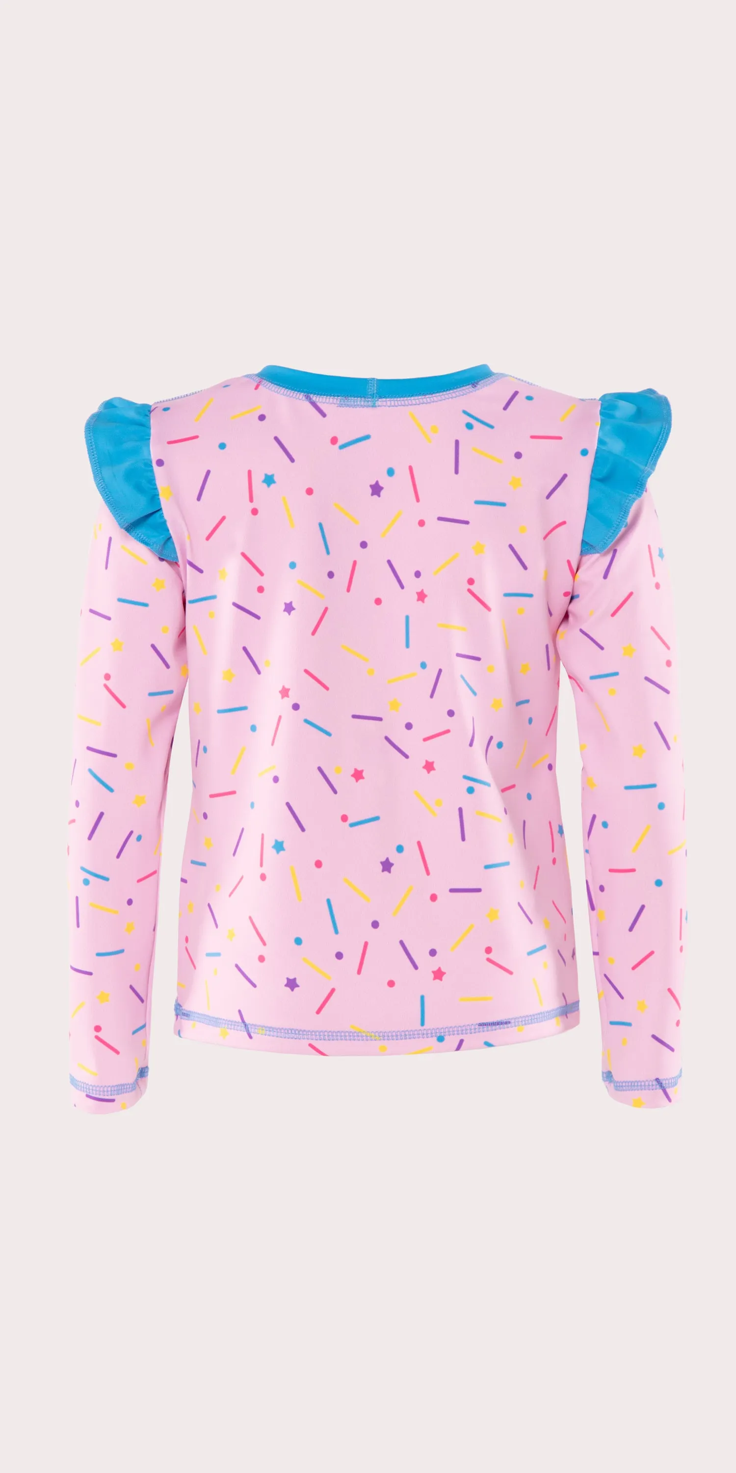 Funfetti - Kids Ruffle Long Sleeve Top