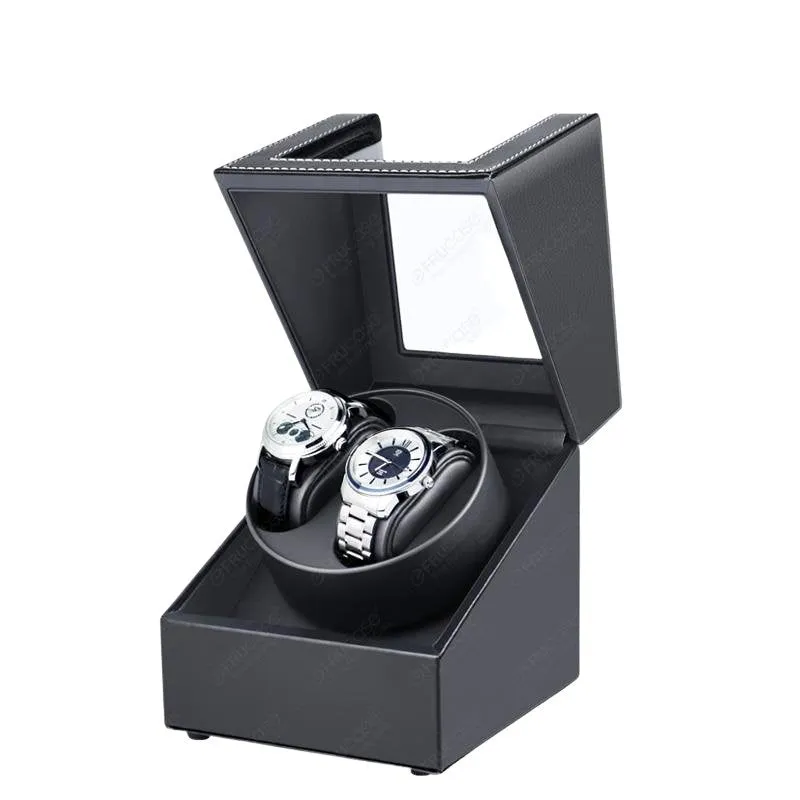 Gilberto Double Watch Winder Storage Box USB Powered