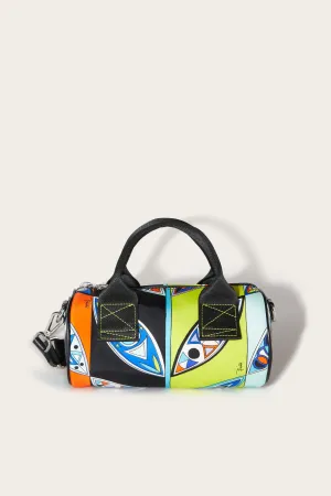 Girandole-Print Bowling Bag