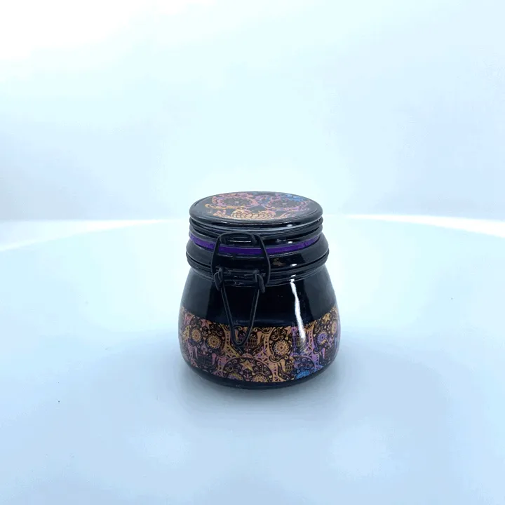 Glass Storage Jar with Clasp - 6 Pieces Per Retail Ready Display 22680