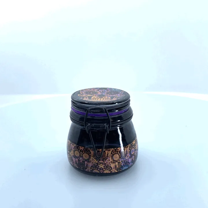 Glass Storage Jar with Clasp - 6 Pieces Per Retail Ready Display 22680