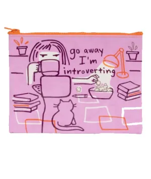 Go Away Introverting Pouch