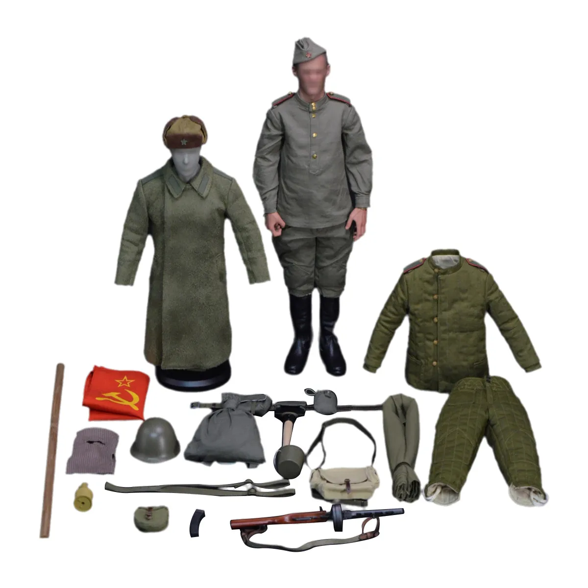 HiPlay BGM, WWII Soviet Army Occupied Berlin 1945 Accessory Pack, For 12 Inches Figure