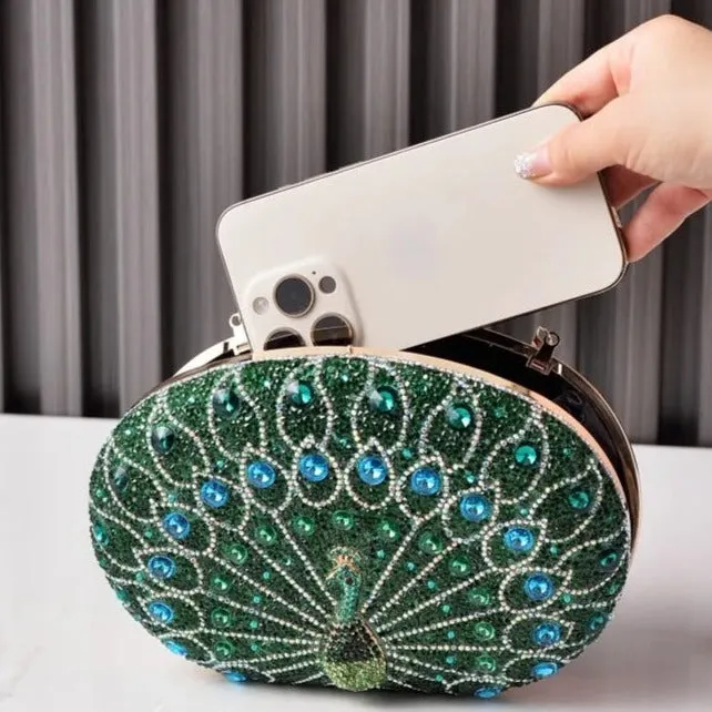 Madyson Rhinestones Clutch Bag