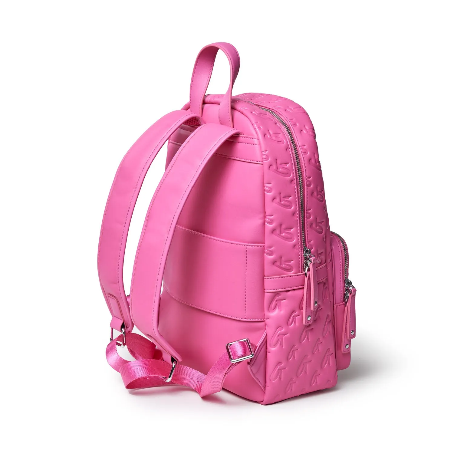 MONOGRAM BACKPACK - HOT PINK