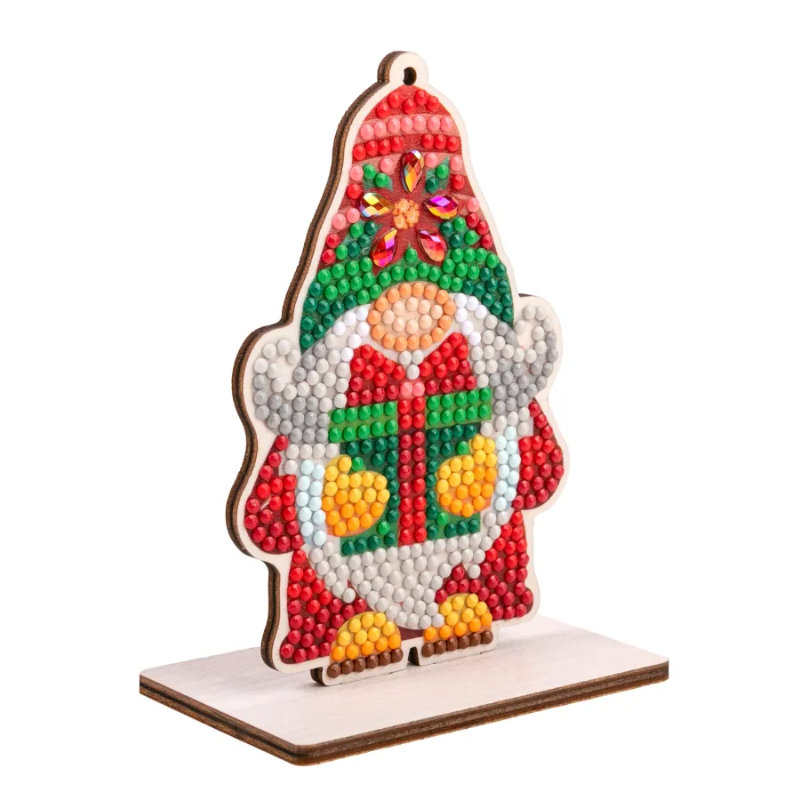 "Gnome" Crystal Art Buddies Festive Series 4 Decoration