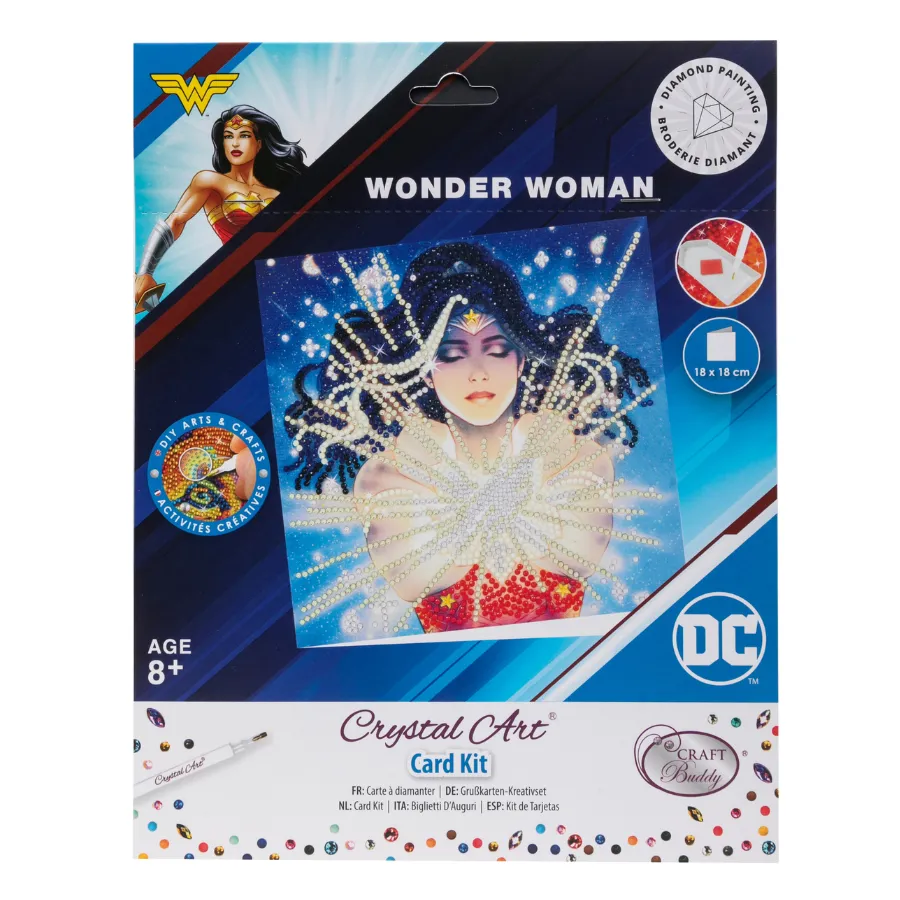 "Wonder Women" DC Comics Crystal Art Card