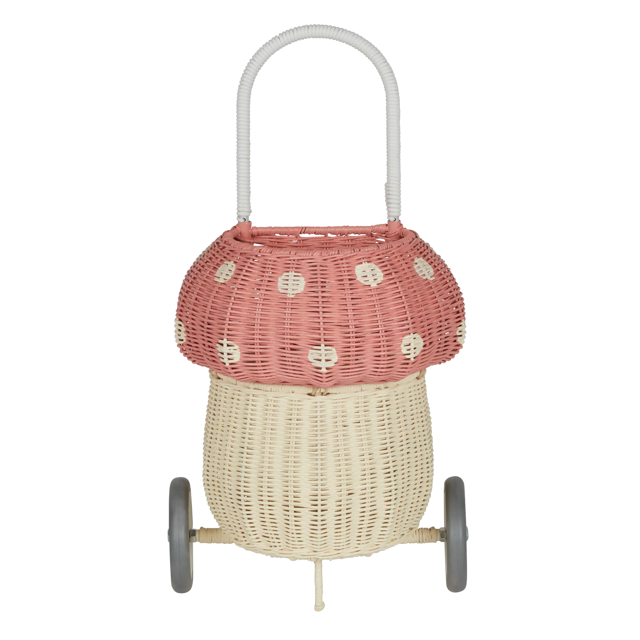 Rattan Mushroom Luggy - Musk