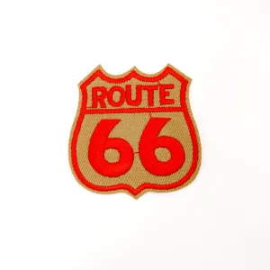 Route 66 Iron On Patch