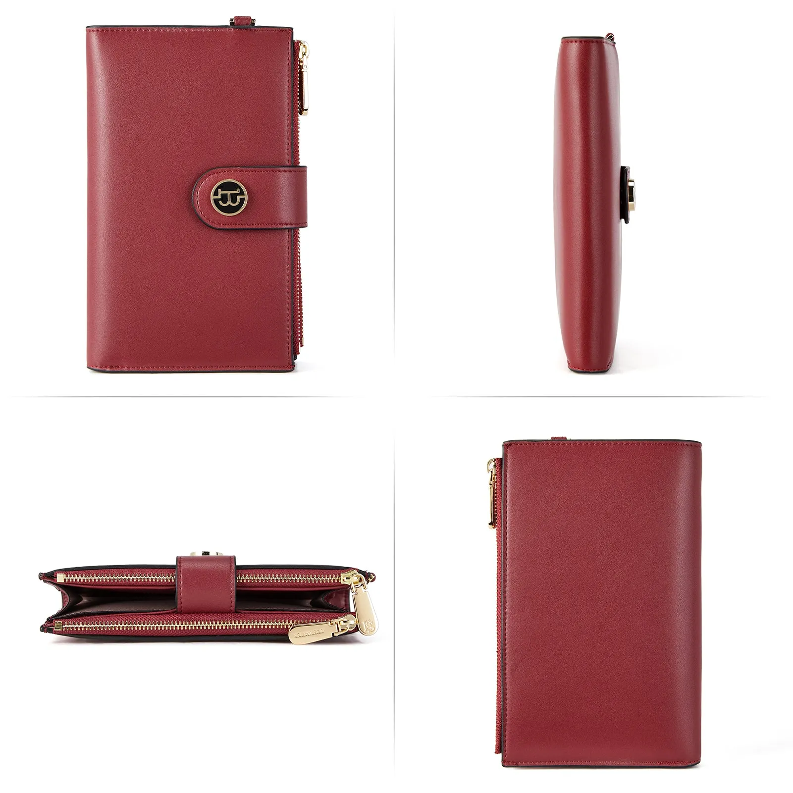 Rozenn  Slim Wallet Leather —— Multi-Function