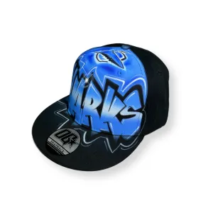 Sharks Graffiti Name Snapback Cap