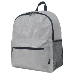 Silver Glitter Large NGIL Gymnastics Competition backpacks and Cheer Dance Backpack