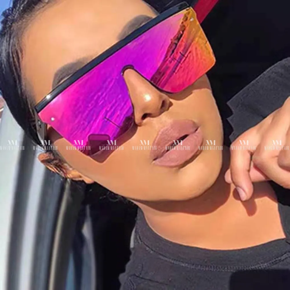 Square Mirrored Sunglasses