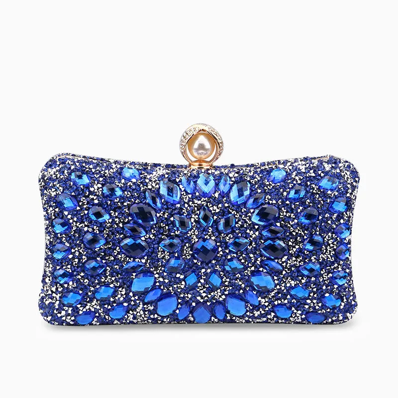 Talia Diamond Encrusted Clutch Bag