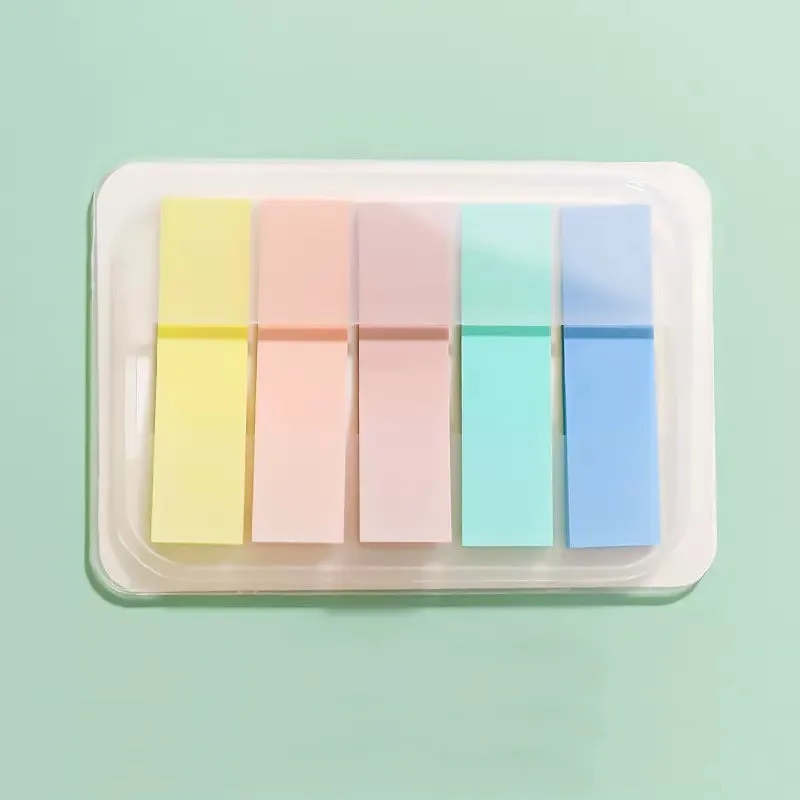 Translucent Morandi Color Sticky Note Tabs