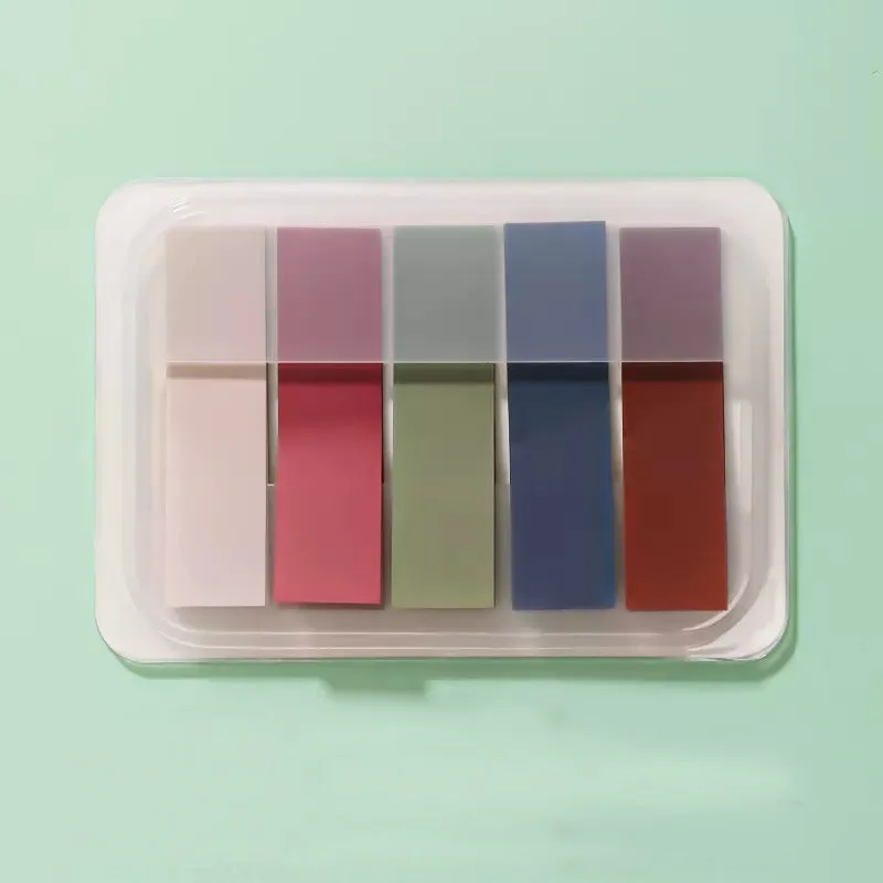 Translucent Morandi Color Sticky Note Tabs